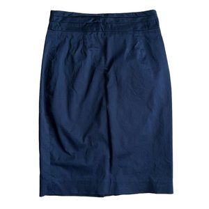 Club Monaco Navy Midi Skirt